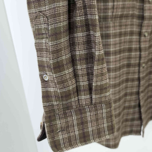 ザノースフェイス THE NORTH FACE ウール混 長袖チェックシャツ メンズ JPN:L