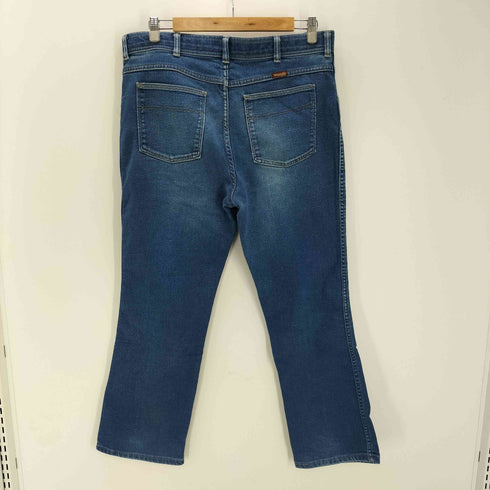 ラングラー Wrangler 80S USA製 ワイド ストレート ジップフライ デニム パンツ メンズ 38×30