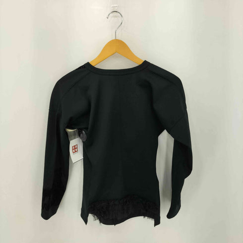 コムデギャルソンコムデギャルソン COMME des GARCONS COMME des GARCONS 06AW フロッキーレースプリント ジャージスウェット トレーナー レディース SS