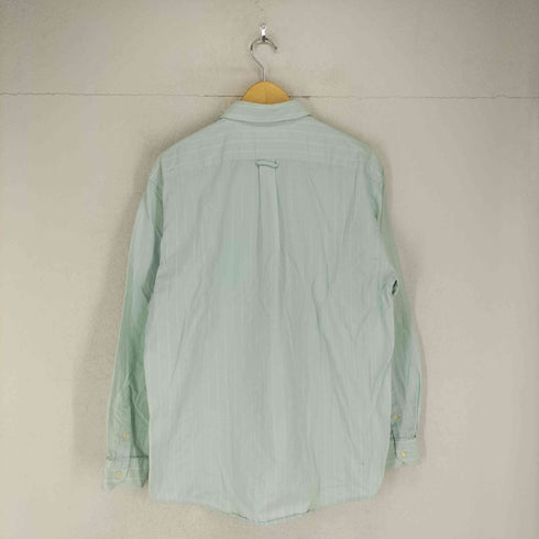 シュミーズラコステ CHEMISE LACOSTE ポケット刺繍 ストライプシャツ メンズ FR:42
