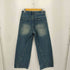 ウィム バイ リドム WYM LIDNM VINTAGE WASHED CURVED DENIM ウォッシュド カーブ デニム メンズ M