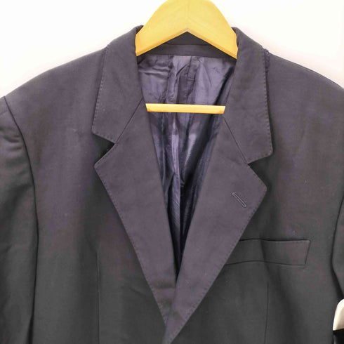 バーバリーズ BURBERRYS 90S OLD Made in France Tailored Jacket フランス製 2B シングル テーラード ジャケット ロゴ刻印 ボタン メンズ