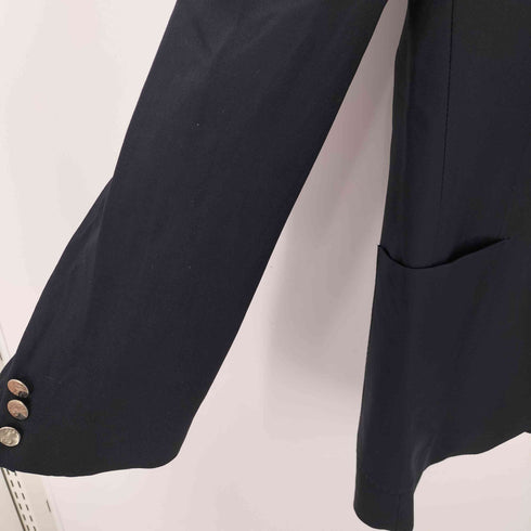 バーバリーズ BURBERRYS 90S OLD Made in France Tailored Jacket フランス製 2B シングル テーラード ジャケット ロゴ刻印 ボタン メンズ