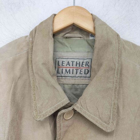 LEATHER LIMITED レザー ステンカラー ハーフコート メンズ 2X