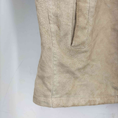 LEATHER LIMITED レザー ステンカラー ハーフコート メンズ 2X