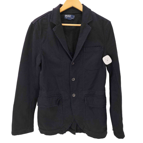 ポロバイラルフローレン Polo by RALPH LAUREN 90S 裏地背抜き コットン ツイル 3B テーラードジャケット メンズ import:S