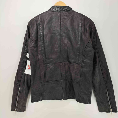 SHIMOKITAZAWA RINGO レザー シングル ライダースジャケット メンズ JPN:S