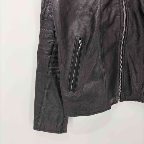 SHIMOKITAZAWA RINGO レザー シングル ライダースジャケット メンズ JPN:S