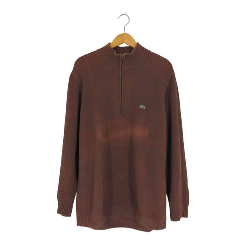 ラコステ LACOSTE ワニワッペン ハーフジップニット メンズ 6