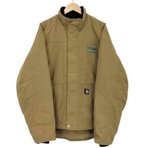 カーハート Carhartt 企業ロゴ刺繍 中綿 ナイロン デッキジャケット メンズ