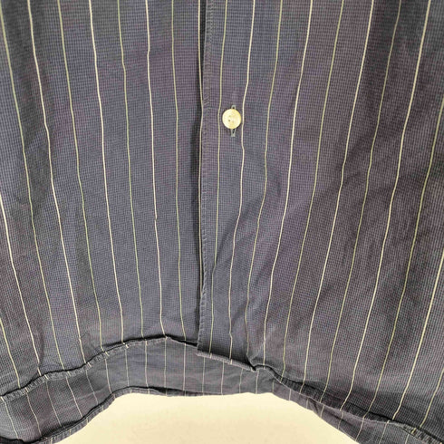 ラコステ LACOSTE ポケット刺繍 ストライプシャツ メンズ 43