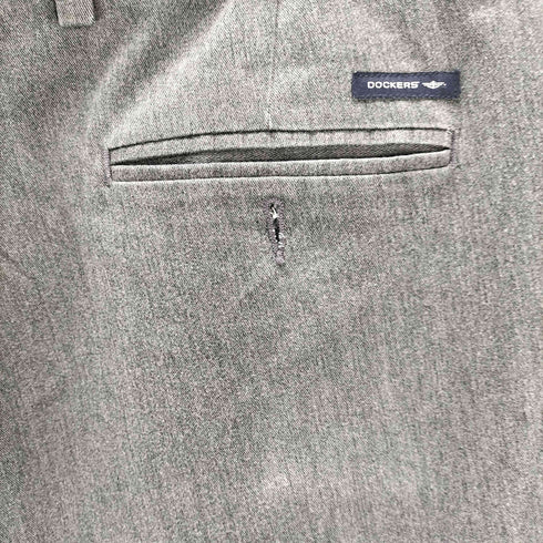 ドッカーズ DOCKERS 00S CLASSIC FIT 2タック ワイド トラウザー スラックス パンツ ビックサイズ メンズ W36L32