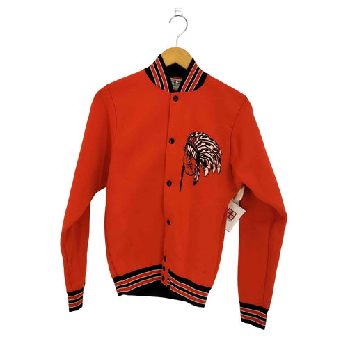 チャンピオン Champion 60s タタキタグ PRODUCTS CHEROKEE 刺繍 スタジャン レディース import:S