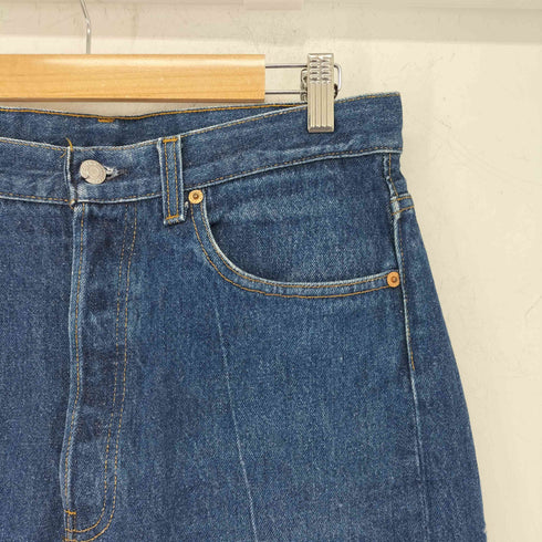 リーバイス Levis 90s USA製 501XX ボタン裏552 センタープレス カットオフス トレート デニムパンツ ジーンズ メンズ W34 L31