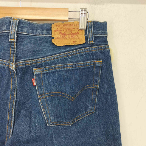リーバイス Levis 90s USA製 501XX ボタン裏552 センタープレス カットオフス トレート デニムパンツ ジーンズ メンズ W34 L31