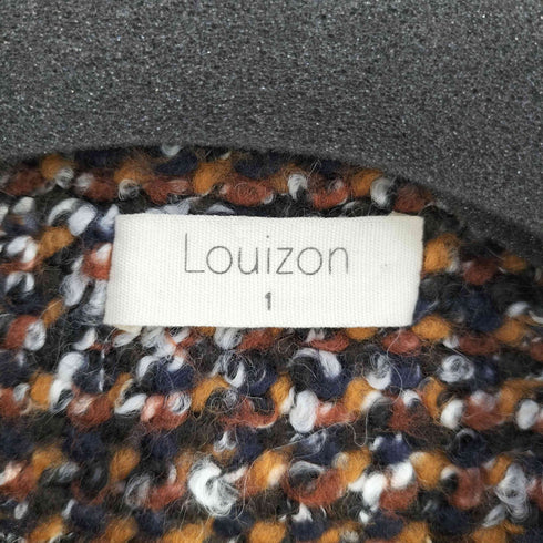 Louizon ミックスロングコート レディース JPN:1