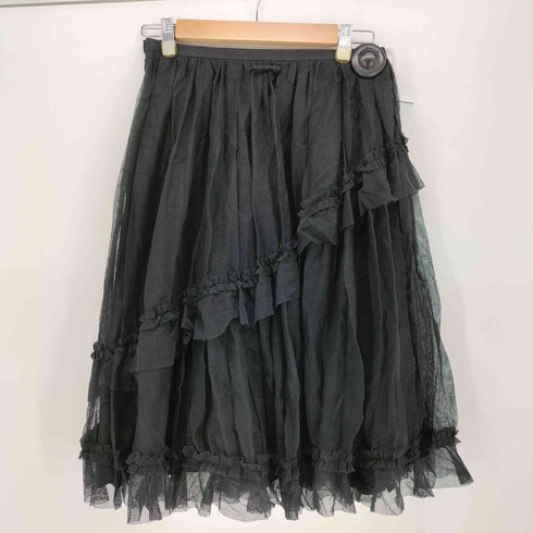 ジャンポールゴルチエ Jean Paul GAULTIER フリル デザイン チュール スカート レディース FR:38-40