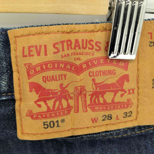リーバイス Levis 501 ボタン裏3496 ボタンフライ インディゴデニムパンツ レディース W28 L32
