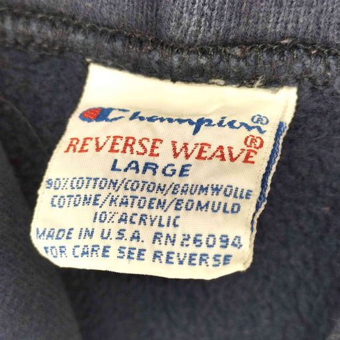 チャンピオン Champion 90s USA製 MARQUETTE REVERSE WEAVE SWEAT PARKA リバースウィーブ パーカー RW メンズ import:L