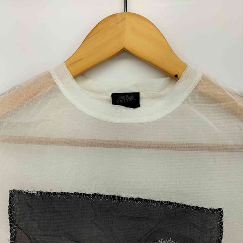 ジャンポールゴルチエフェム Jean Paul GAULTIER FEMME 02SS アート ステッチ デザイン パワーネット レディース FR:40