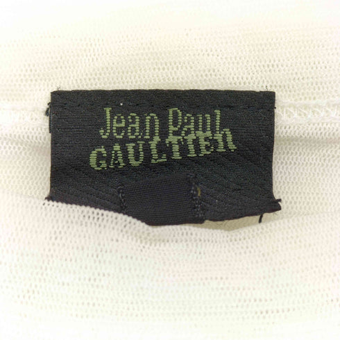 ジャンポールゴルチエフェム Jean Paul GAULTIER FEMME 02SS アート ステッチ デザイン パワーネット レディース FR:40