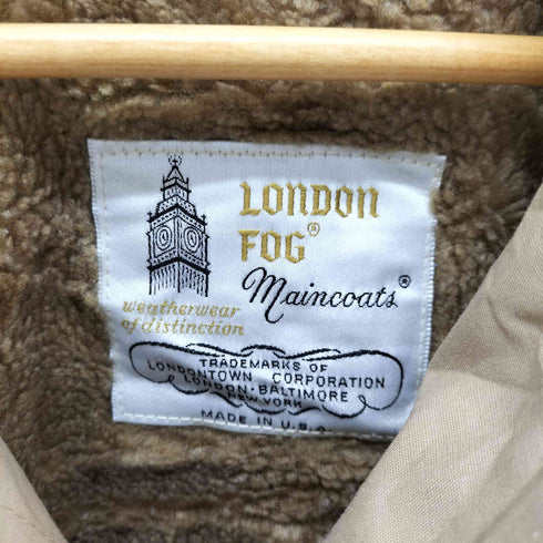 ロンドンフォグ LONDON FOG MADE IN USA ライナー付きステンカラーコート メンズ 14