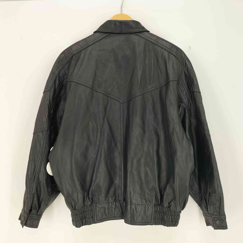 シープレザー 裏地総柄 A-2 フライトジャケット メンズ