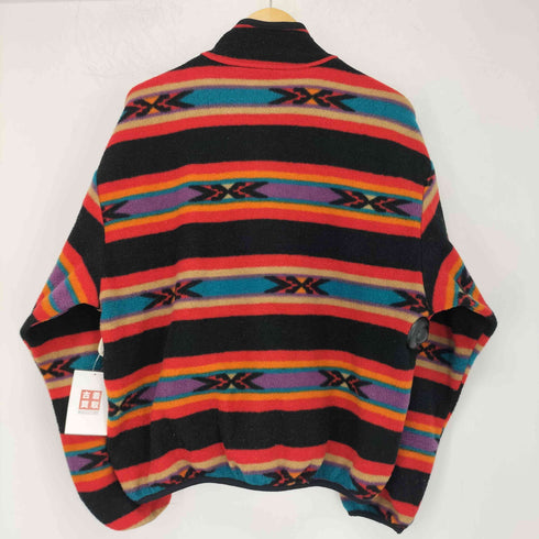 ウールリッチ WOOLRICH 90s USA製 ネイティブ柄 フリースジャケット メンズ import:M