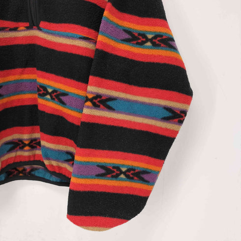 ウールリッチ WOOLRICH 90s USA製 ネイティブ柄 フリースジャケット メンズ import:M