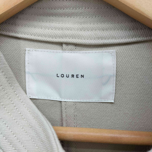 ローレン louren BIGCAPE SPRING COAT ビッグケープ スプリング コート レディース FREE