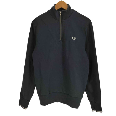 フレッドペリー FRED PERRY HALF ZIP SWEATSHIRT レディース import:S