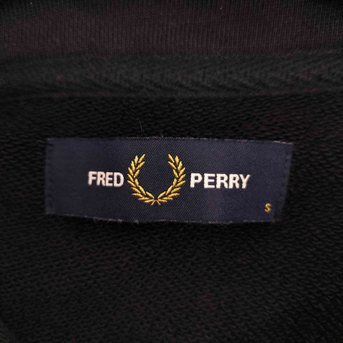 フレッドペリー FRED PERRY HALF ZIP SWEATSHIRT レディース import:S