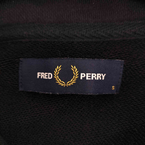 フレッドペリー FRED PERRY HALF ZIP SWEATSHIRT レディース import:S