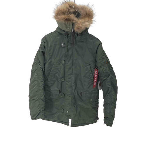 アルファインダストリーズ ALPHA INDUSTRIES N-3B フライトジャケット メンズ import:M