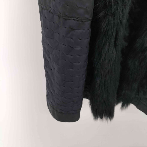 ブルーフォックスファー ロングコート レディース import:L