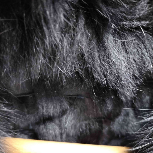 ブルーフォックスファー ロングコート レディース import:L