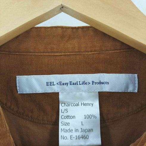 イールプロダクツ EEL Products Charcoal Henry L/S メンズ JPN:L
