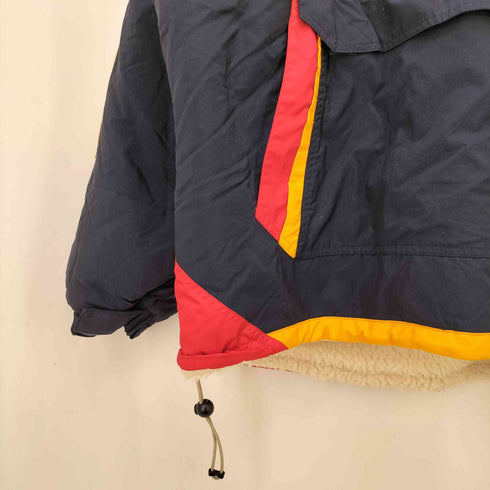 イズネス is-ness マルチカラー リバーシブルジャケット ボアジャケット メンズ ONE SIZE