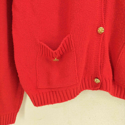 ザラ ZARA PLAIN KNIT CARDIGAN プレーン ニット カーディガン レディース import:M