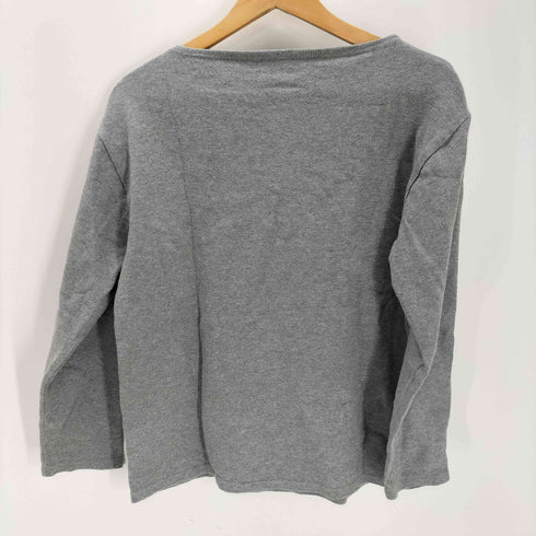 セントジェームス SAINT JAMES フランス製 無地 ブランク ウェッソン バスクシャツ L/S カットソー ロンT メンズ import:M