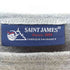 セントジェームス SAINT JAMES フランス製 無地 ブランク ウェッソン バスクシャツ L/S カットソー ロンT メンズ import:M
