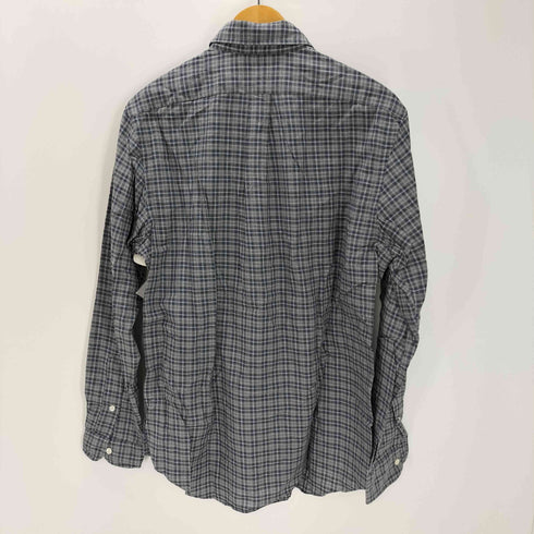 ラルフローレン RALPH LAUREN CLASSIC FIT ポニー刺繍 L/S チェック ボタンダウン シャツ メンズ import:M
