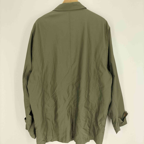 エディーバウアー Eddie Bauer DIAPLEX ナイロン 比翼ボタン ステンカラーコート メンズ import:XL