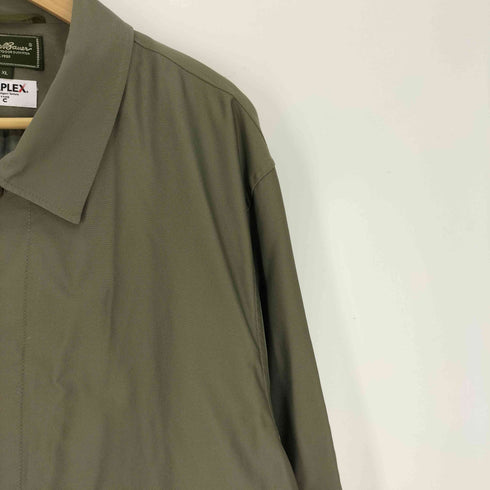 エディーバウアー Eddie Bauer DIAPLEX ナイロン 比翼ボタン ステンカラーコート メンズ import:XL