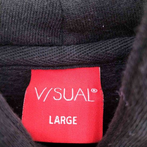 V/SUAL フォトプリント プルオーバーパーカー メンズ import:L