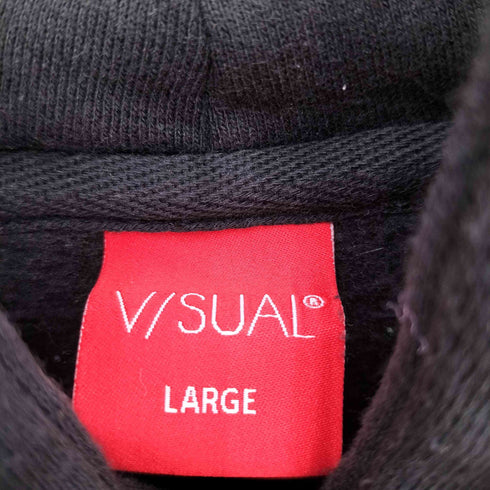 V/SUAL フォトプリント プルオーバーパーカー メンズ import:L