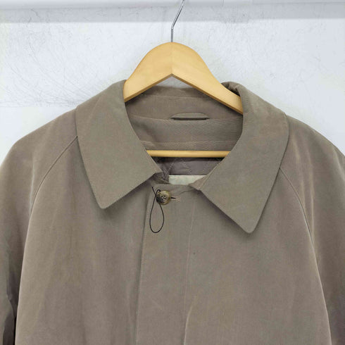 プロントウォモ PRONTO UOMO ピーチスキン ステンカラーコート メンズ