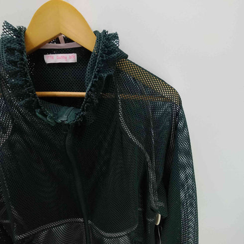 リトルサニーバイト little sunny bite Mesh frill hoodie レディース import:S