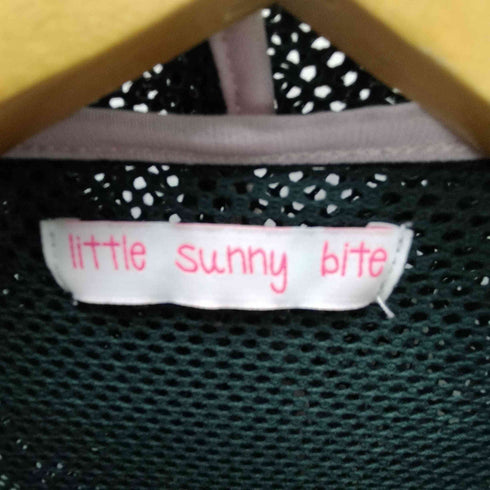 リトルサニーバイト little sunny bite Mesh frill hoodie レディース import:S