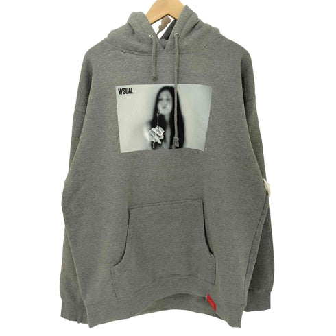 V/SUAL フォトプリント プルオーバーパーカー メンズ import:L